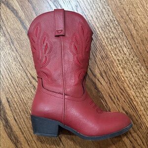 Girl’s Red Cowgirl Boots